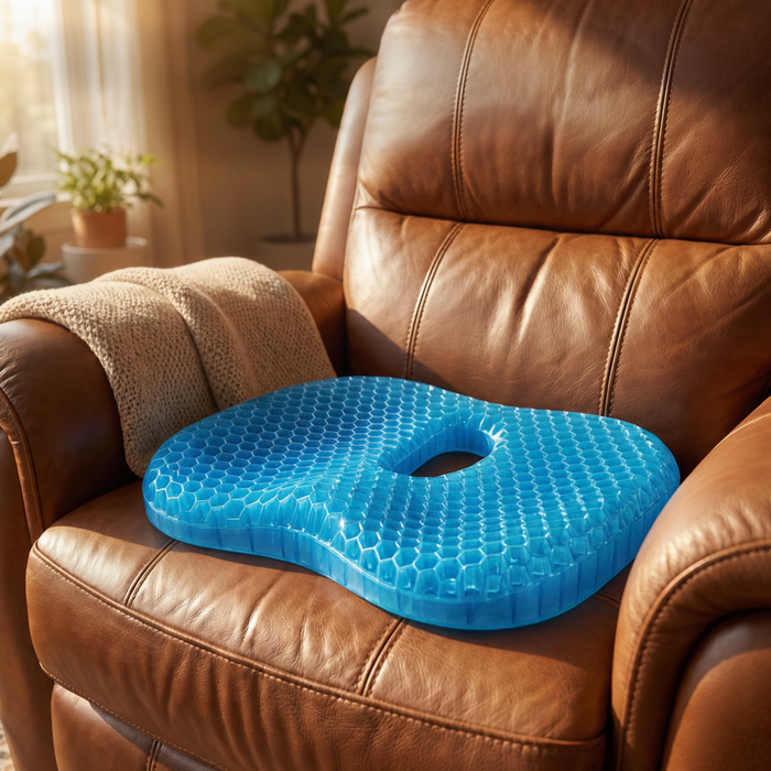 Découpe au niveau du coccyx